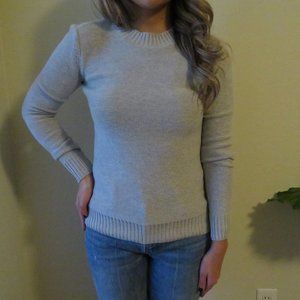 Cremieux Crew Neck Sweater Grey Small